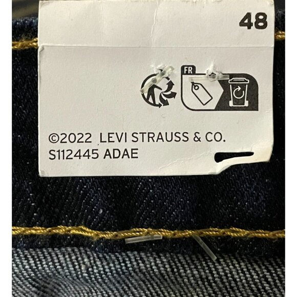 Levis 511 Jean Shorts Mens 48 (waist measures 46”) NEW Irregular Cutoffs - Picture 6 of 16